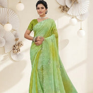 Chic Printed Saree with Blouse Piece for Sophisticated Ethnic Style  | RDD-BHUMIKA