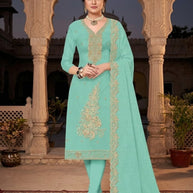 Premium Crunchi Unstitched Suit Set | KVF-CANDY CRUSH
