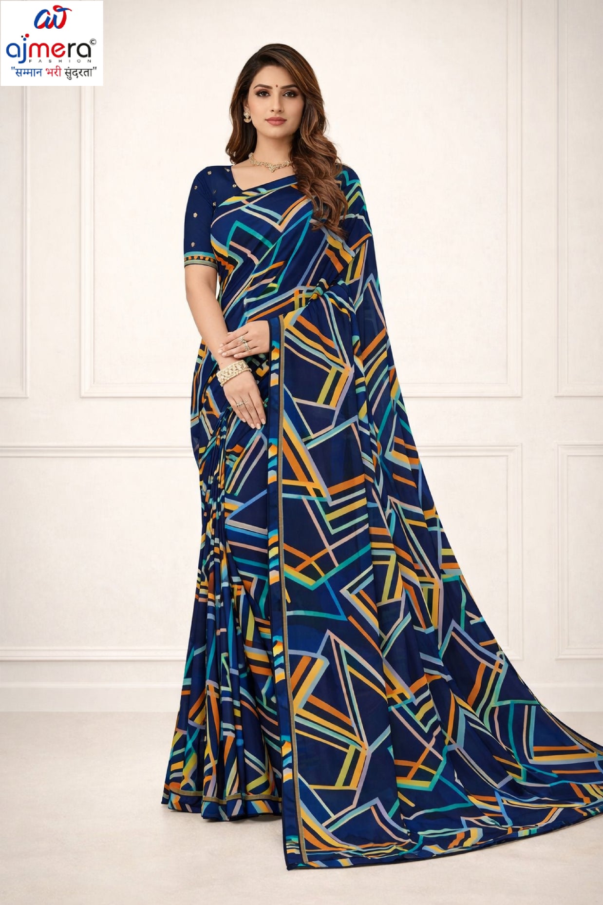 Contemporary Printed Saree with Blouse Piece for Premium Wear  | RDD-BHOOMI VOL-03