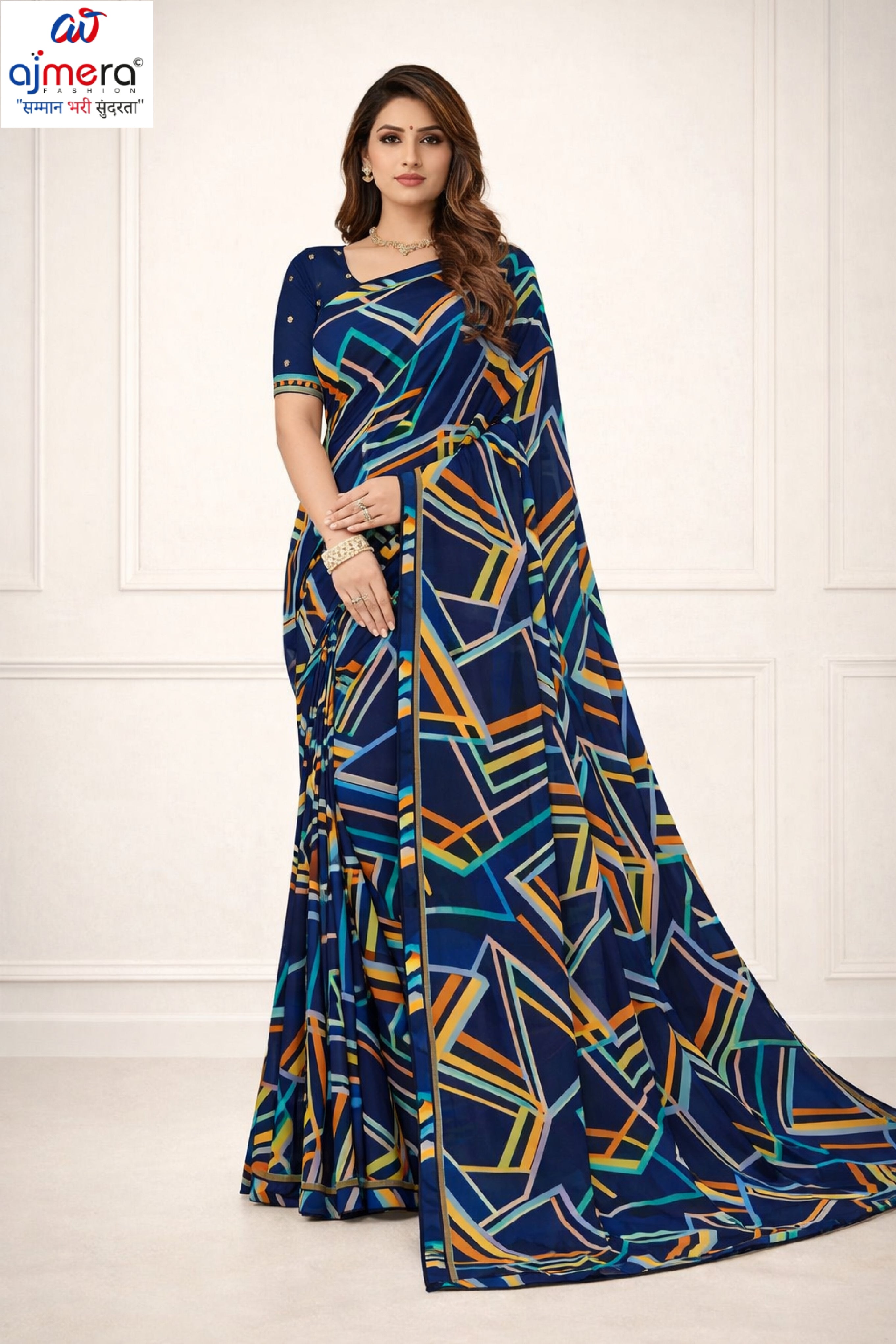 Contemporary Printed Saree with Blouse Piece for Premium Wear  | RDD-BHOOMI VOL-03