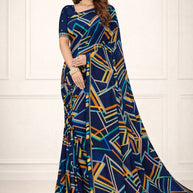 Contemporary Printed Saree with Blouse Piece for Premium Wear  | RDD-BHOOMI VOL-03