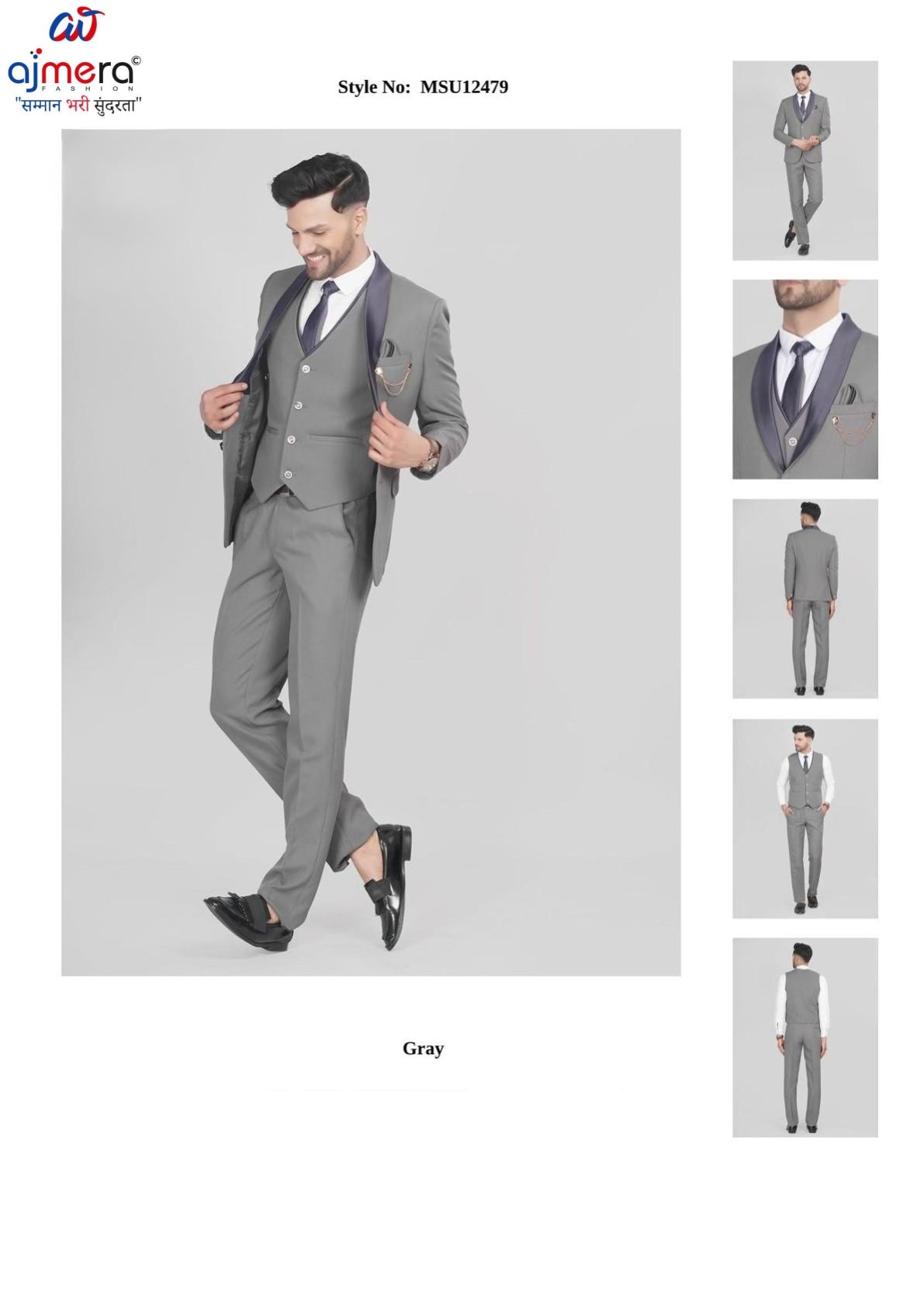 Mens Suit Manufacturer for Retailers | SNA-MSU12479
