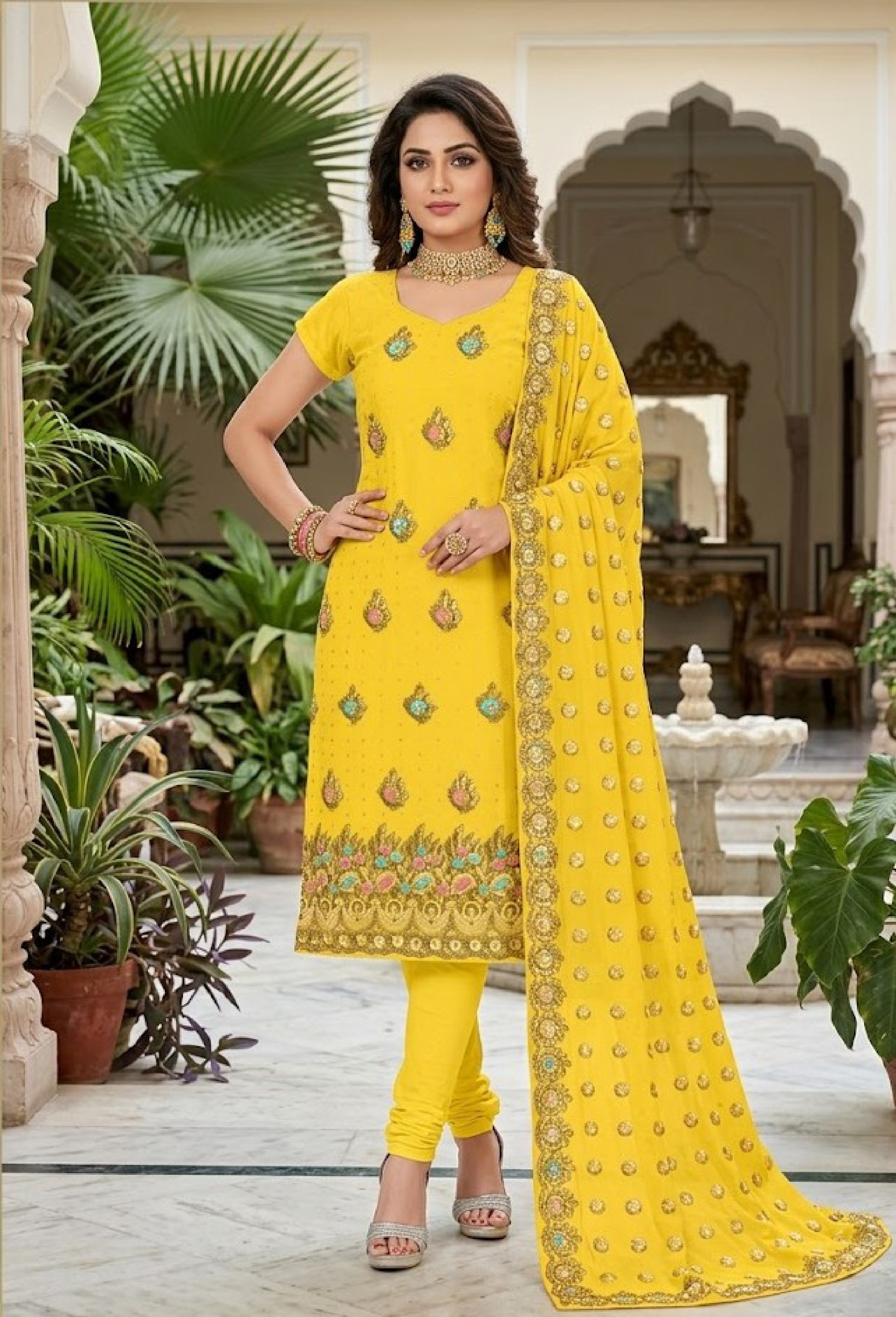 Bulk Unstitched Suit Collection for Garment Dealers | RID-SHUBHMAN