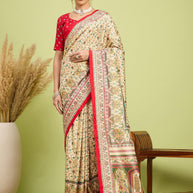 Ganga Silk Saree with Blouse for Premium Ethnic and Designer Wear | ALL-GANGA-27