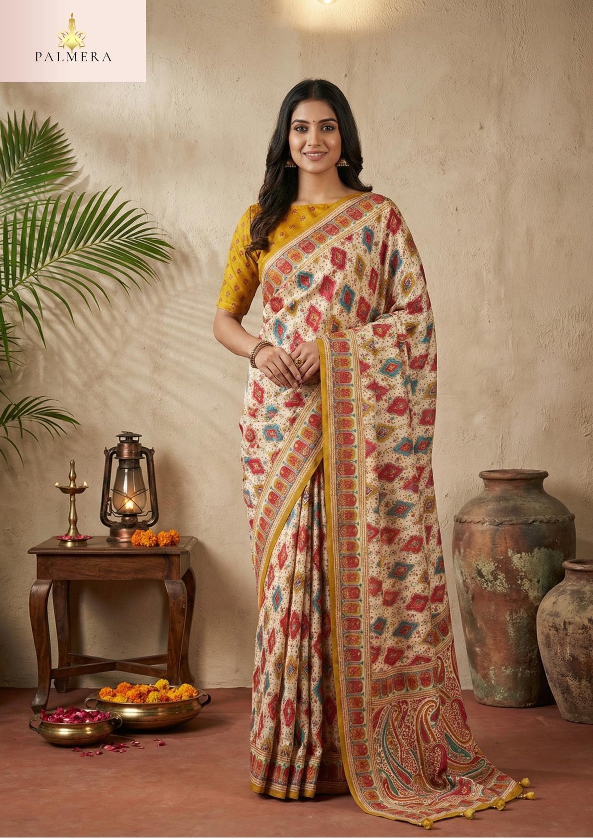 Ganga Silk Saree with Blouse for Premium Ethnic and Designer Wear | ALL-GANGA-30