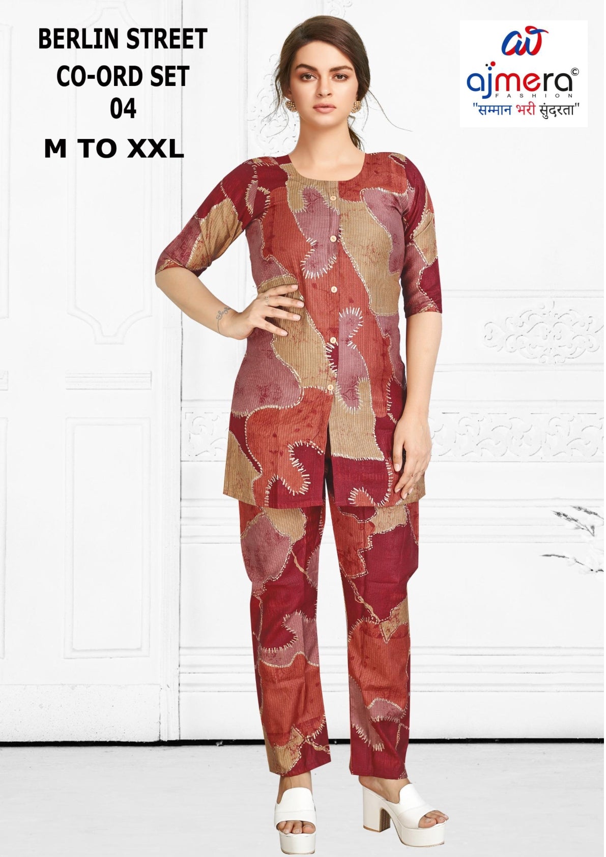 Designer Co-Ord Kurti Set for Women | KKN-BERLIN STREET