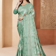 Exclusive Printed Saree with Blouse Piece for Elegant Ethnic Look | TTS-HEENA VOL-29