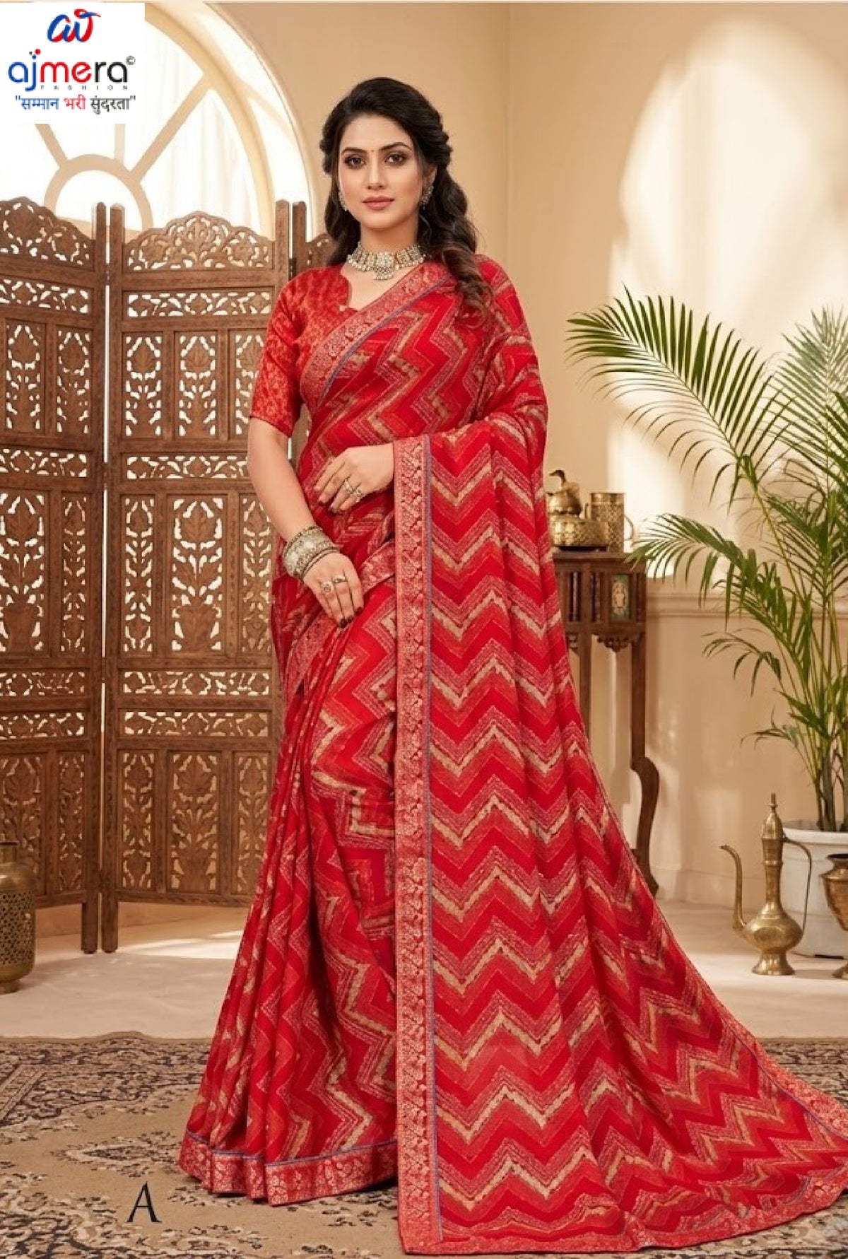Classic Printed Saree with Blouse Piece for Timeless Traditional Style | RDD-NIKITA VOL-02