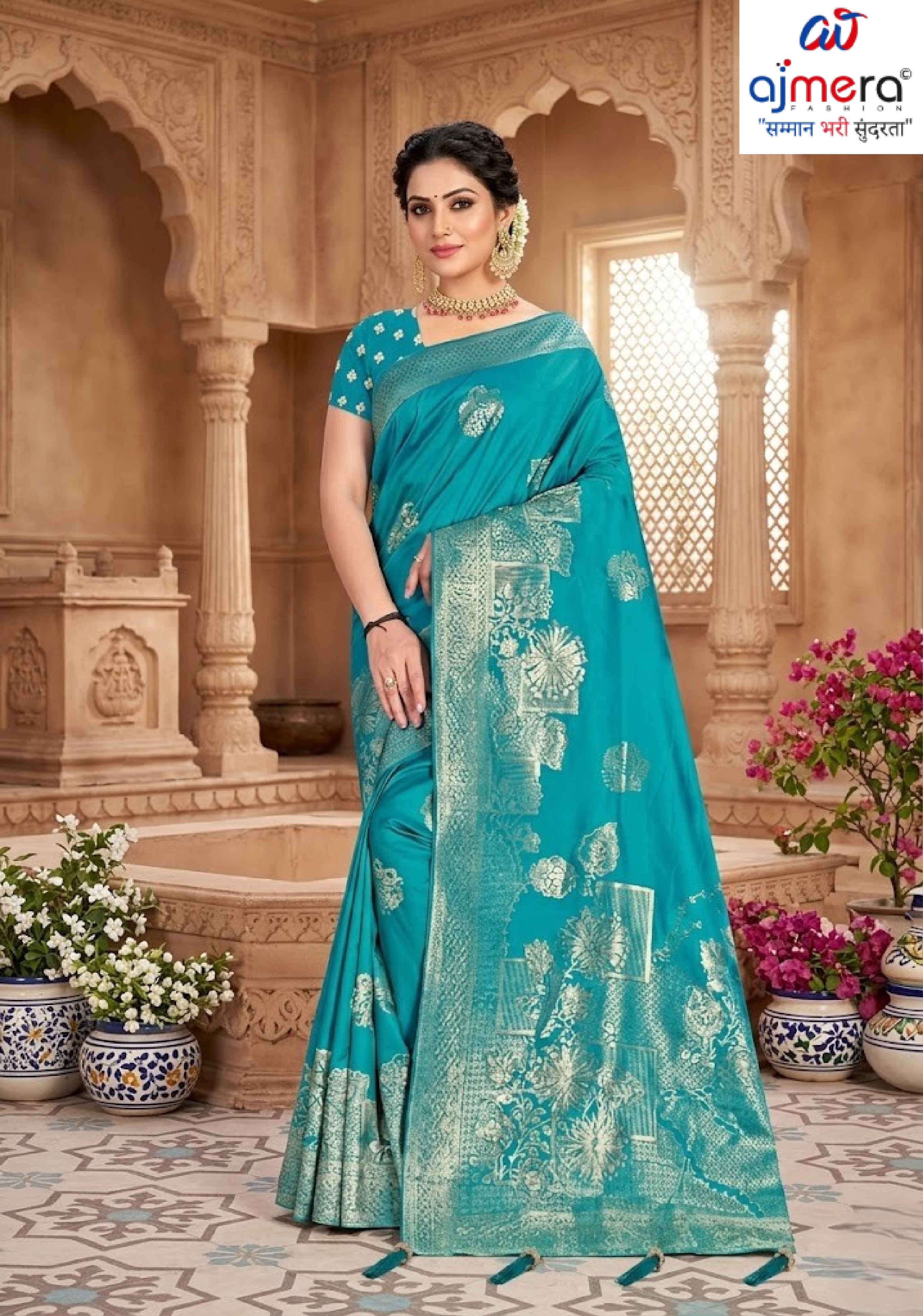 Luxury Jacquard Silk Saree With Blouse Piece | TUL-HUMJOLI SILK VOL-23