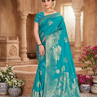Luxury Jacquard Silk Saree With Blouse Piece | TUL-HUMJOLI SILK VOL-23