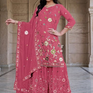 Designer Elegant Ethnic Kurti Set for Women | TOS-NILOFAR