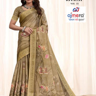 Premium Printed Saree with Matching Blouse Piece for Ethnic Elegance | RMF-RIYASAT VOL-23