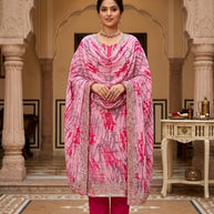 Exclusive Organza Unstitched Suit Set | KVV-JAIPURI BLAST VOL-2