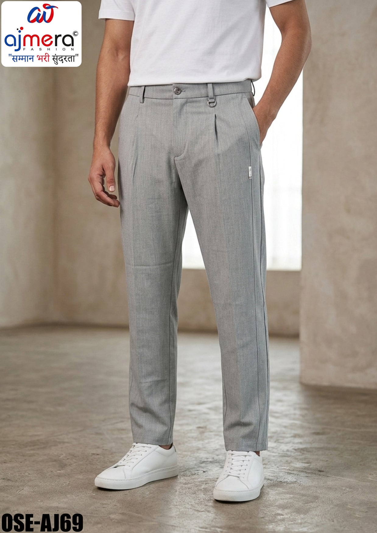 Premium Men's Party Wear Jeans for Stylish Look | OSE-AJ69