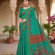 Premium Cotton Saree with Blouse Piece for Premium Ethnic and Traditional Wear | TLS-CHITRALEKHA WITH BP