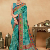 Classic Printed Saree with Blouse Piece for Timeless Traditional Style  | RMF-JASLEEN VOL-03