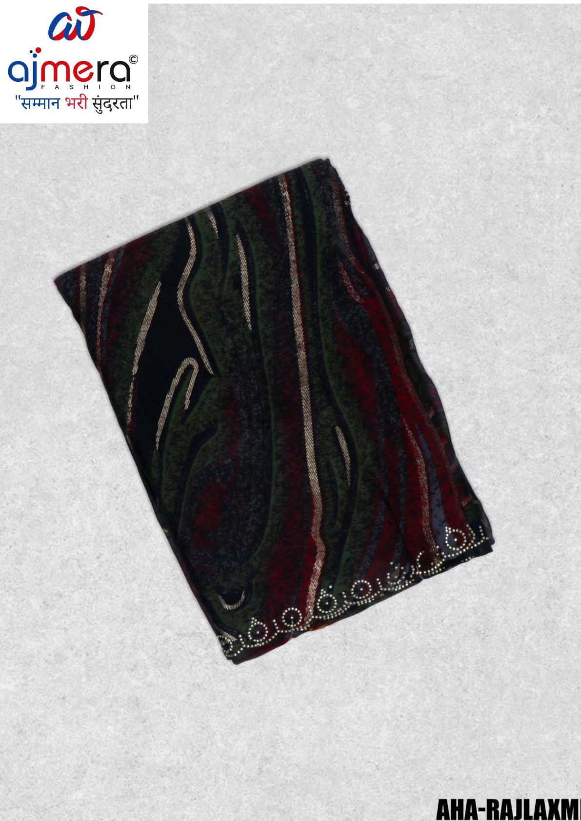 Printed Print Loose Saree with Blouse for Premium Ethnic and Traditional Wear | AHA-RAJLAXMI