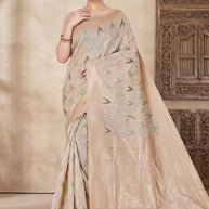 Fashionable Jacquard Silk Saree with Blouse Piece for Special Events | TUL-HIMANI COTTON VOL-03