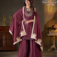 Designer Royal Ethnic Kurti Set for Women | JMH-1536