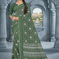 Contemporary Printed Saree with Blouse Piece for Premium Wear | GLC-SURYAMUKHI