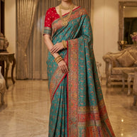 Fine Craft Jacquard Silk Saree With Blouse Piece | STZ-ADHYA