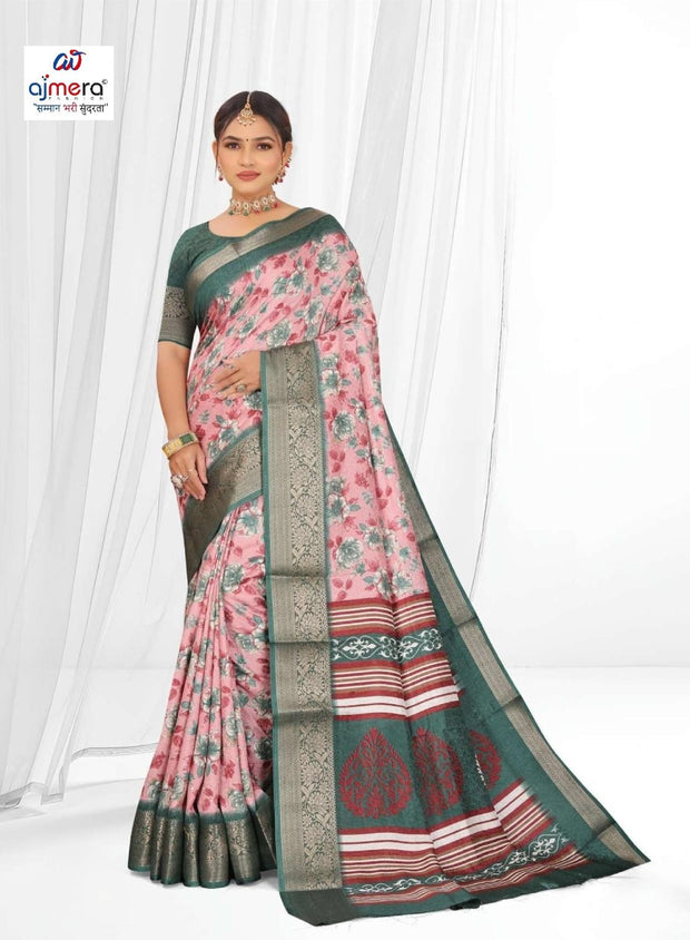 Graceful Printed Saree with Blouse Piece for Modern Ethnic Fashion  | RDD-VARSHINI VOL-05