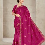Fancy Matching Saree Wholesale with Blouse Piece for Premium Ethnic and Traditional Wear | VKM-VAYU