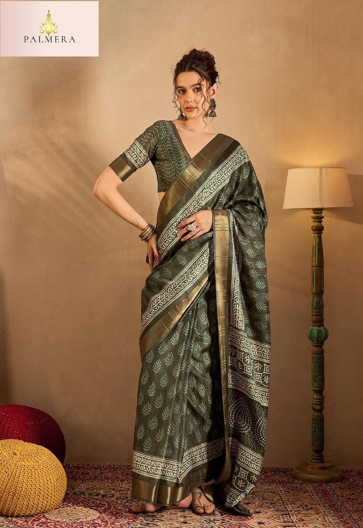 Holland Silk Handloom Silk Saree with Blouse for Premium Ethnic and Traditional Wear | ALL-HOLLAND SILK-75