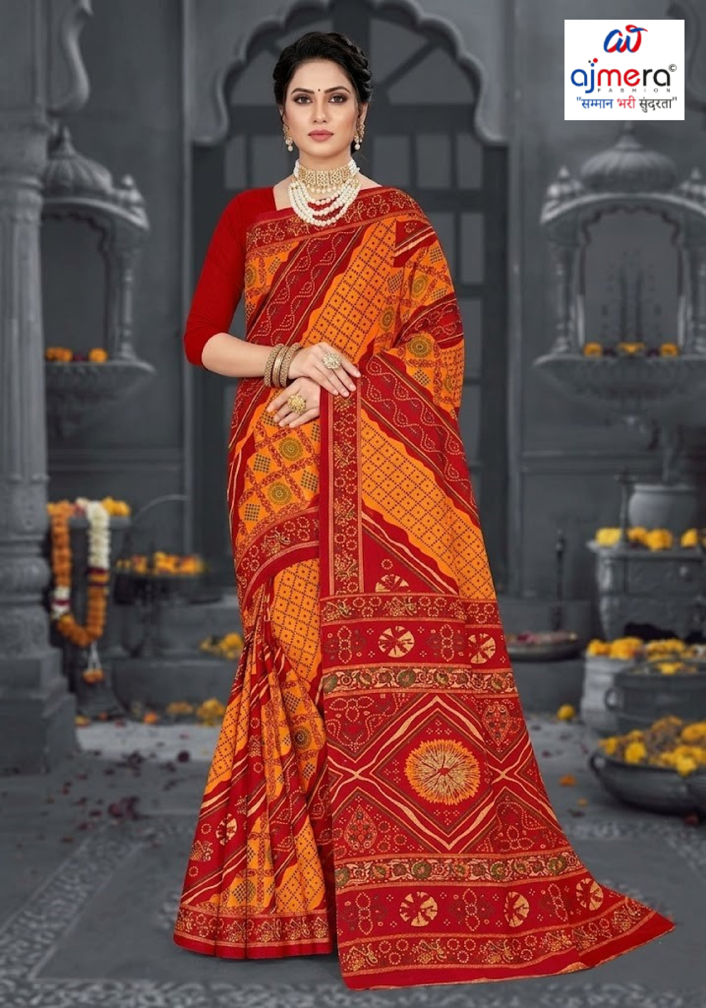 Daily Wear Cotton Saree with Without Blouse for Premium Ethnic and Traditional Wear | DS-KAILASHPATI