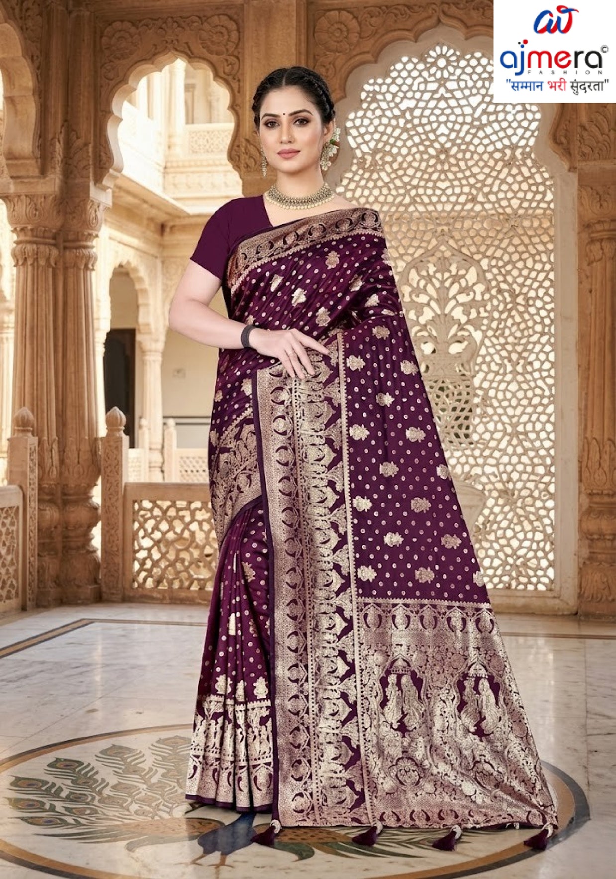Premium Rapier Silk Saree Collection for Wholesale Fashion Buyers | TUL-RACE-02