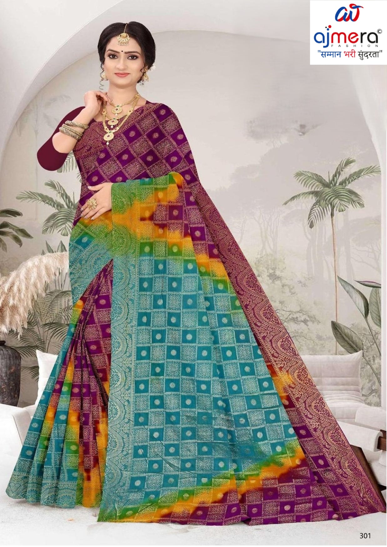 Premium Cotton Saree with Blouse Piece for Premium Ethnic and Traditional Wear | TLS-PARIMALA BP