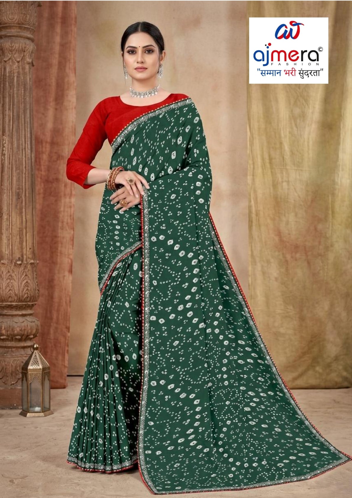 Designer Printed Saree with Blouse Piece for Special Occasions | TD-ROSE