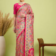 Ganga Silk Saree with Blouse for Premium Ethnic and Designer Wear | ALL-GANGA-26