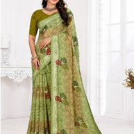 Classic Printed Saree with Blouse Piece for Timeless Traditional Style  | TTS-DHANUSHA