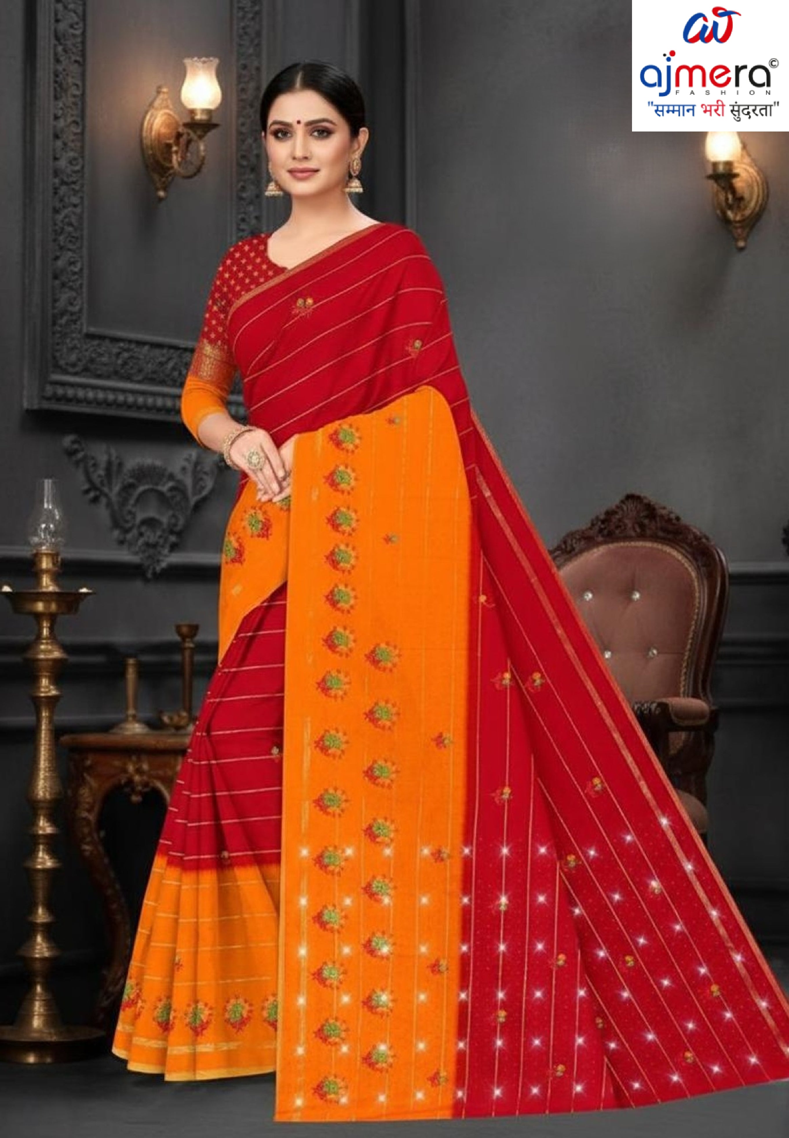 Suti Cotton Saree with Blouse Piece for Premium Ethnic and Traditional Wear | BRK-SOFIA BP