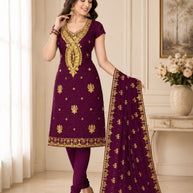 Elegant Jaam Premium Unstitched Suit Material | RPY-RIVER SPACE-5
