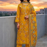 Ladies Cotton Unstitched Suit | VAS-BOSCO