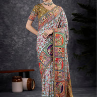 Palmera Saree Wholesaler and Palmera Saree Supplier | ALL-NARMADA-117