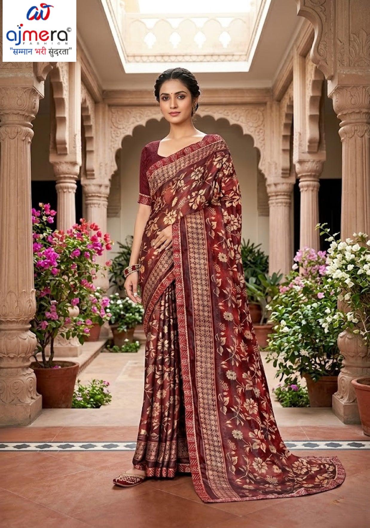 Premium Printed Saree with Matching Blouse Piece for Ethnic Elegance | TTS-GULSHAN VOL-8