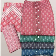 Premium Cotton Unstitched Suit Set | SPT-ADITI