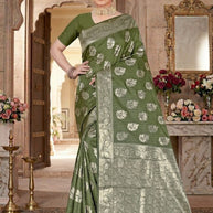 Artistic Elegance Jacquard Silk Saree With Blouse Piece | TUL-MATWALI SUDHA SILK