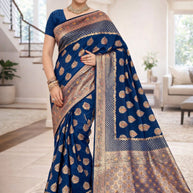 Classic Jacquard Silk Saree with Blouse Piece for Elegant Traditional Look | TUL-CLEAR SILK VOL-01