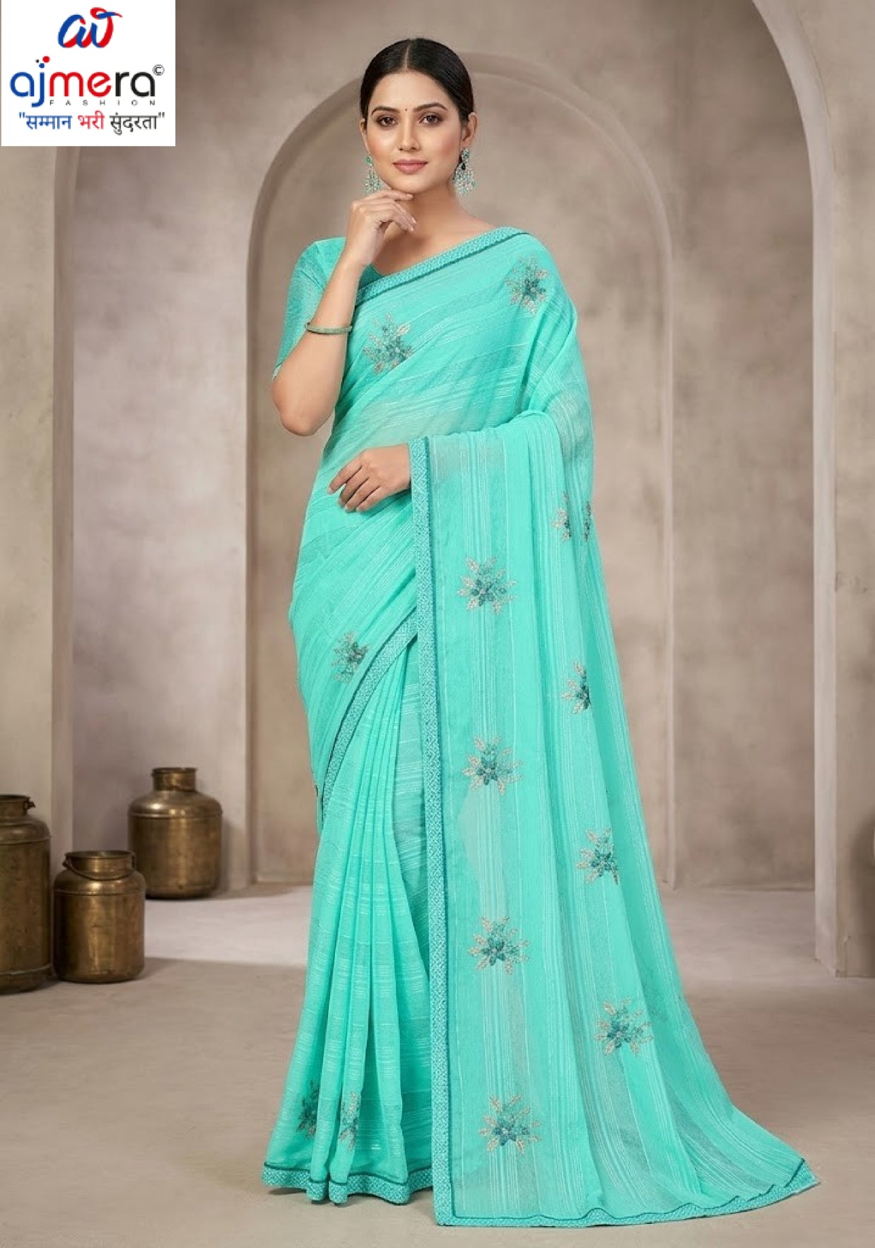 Matching Saree Supplier with Blouse Piece for Premium Ethnic and Traditional Wear | VKM-RCB