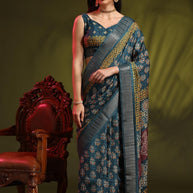Holland Silk Handloom Silk Saree with Blouse for Premium Ethnic and Traditional Wear | ALL-HOLLAND SILK-04
