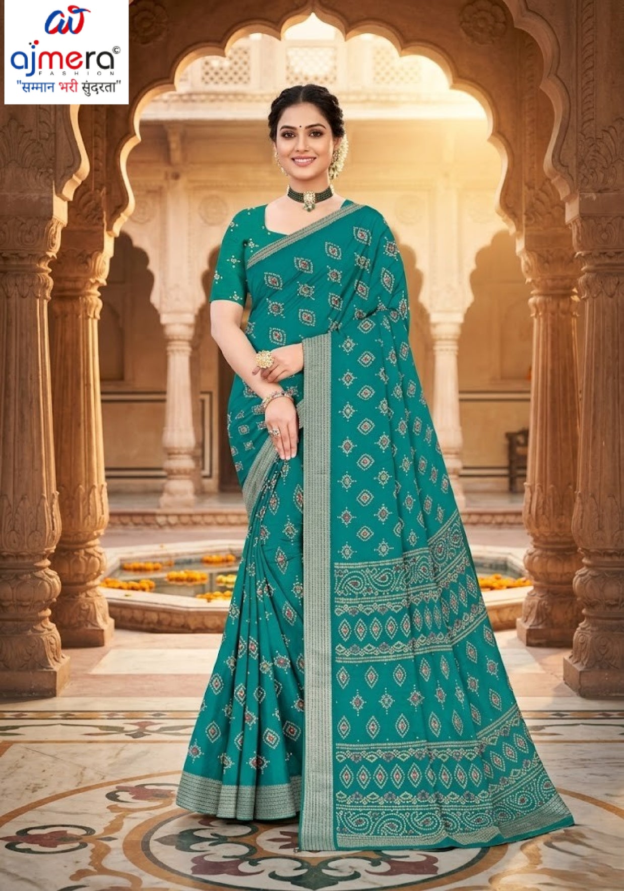 Trendy Printed Saree with Blouse Piece for Women’s Ethnic Wardrobe | GLC-KANCHI SILK