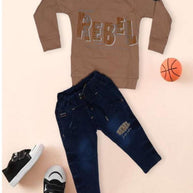 Kids T-Shirt & Pant Wholesale in Surat | MYT-4056-1