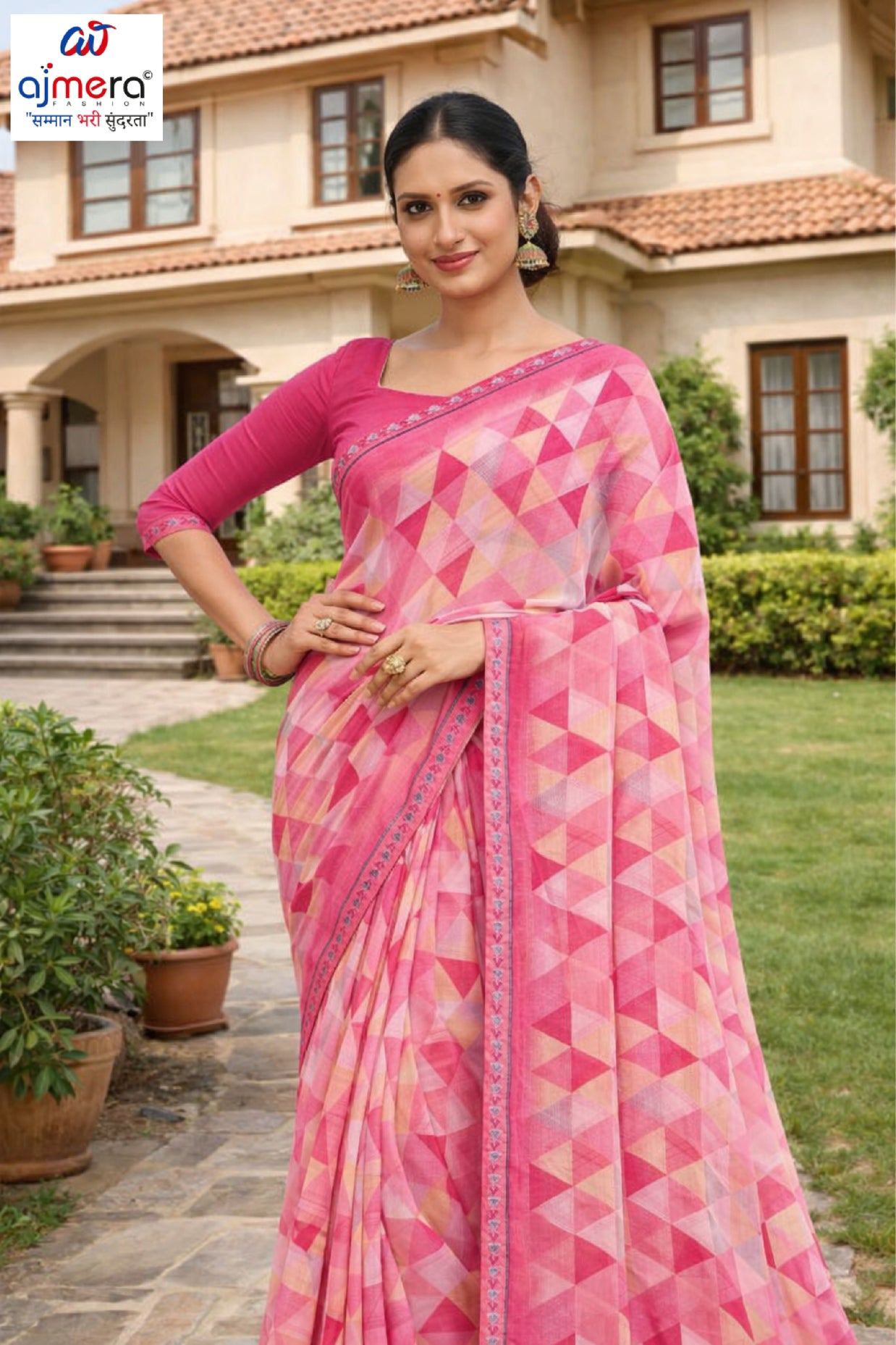 Graceful Printed Saree with Blouse Piece for Modern Ethnic Fashion  | RDD-FEMINA VOL-4