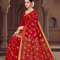 Wholesale Cotton Saree with Without Blouse for Premium Ethnic and Traditional Wear | MSS-SHIV SAM SUNG
