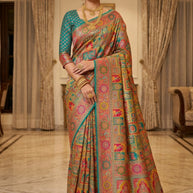 Royal Craft Jacquard Silk Saree With Blouse Piece | STZ-INAYA