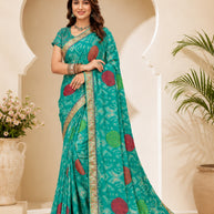 Trendy Printed Saree with Blouse Piece for Women’s Ethnic Wardrobe | RDD-NIKITA